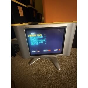 Sharp Aquos Liquid Crystal 15" TV LC-13B4U-S NO REMOTE CONTROL - TESTD & WORKS